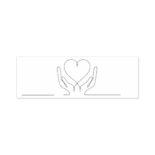 愛を引き付ける セルフインキングスタンプ (デザイン)