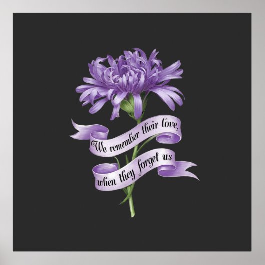 愛を忘れた時も彼らの愛を思い出す Alz ポスター (正面)