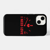 愛を感じるスピードメーター iPhoneケース (裏面横)