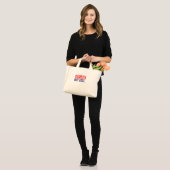 愛を憎まない投票 ミニトートバッグ (正面(モデル))