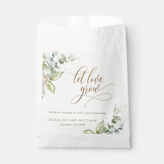 愛を成長カスタムさせ、種子を好むエレガントバッグ フェイバーバッグ (正面)