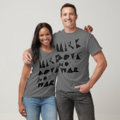 愛を戦争のグラフィックではなく。 Tシャツ (ユニセックス)