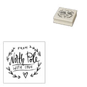 愛を持って北極から ラバースタンプ (押印)