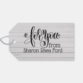 愛を持つあなたのために ギフトタグ (裏面横)