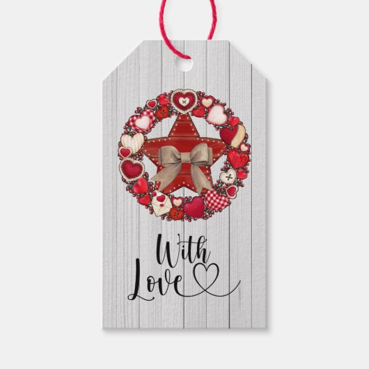 愛を持つあなたのために ギフトタグ (正面)