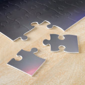 愛を持つクリスマスエンジェルハート ジグソーパズル (側面)