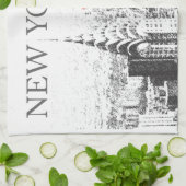 愛を持つニューヨーク キッチンタオル (折り畳み)