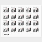 愛を持つニューヨーク スクエアシール (シート)