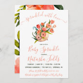 愛を振りかける!アンブレラベビー散布機 招待状 (正面/裏面)