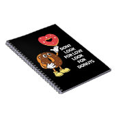愛を探さないでドーナツを探すノートブック ノートブック (右側)