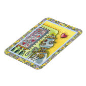 愛を探すロボットかわいいハート自動販売機 マグネット (左側)