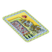 愛を探すロボットかわいいハート自動販売機 マグネット (右側)