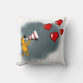 愛を放送する クッション (正面)