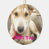 愛を日々伝えたい セラミックオーナメント (左)