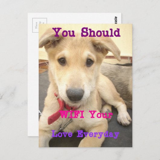 愛を日々伝えたい ポストカード (正面/裏面)