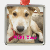 愛を日々伝えたい メタルオーナメント (正面)