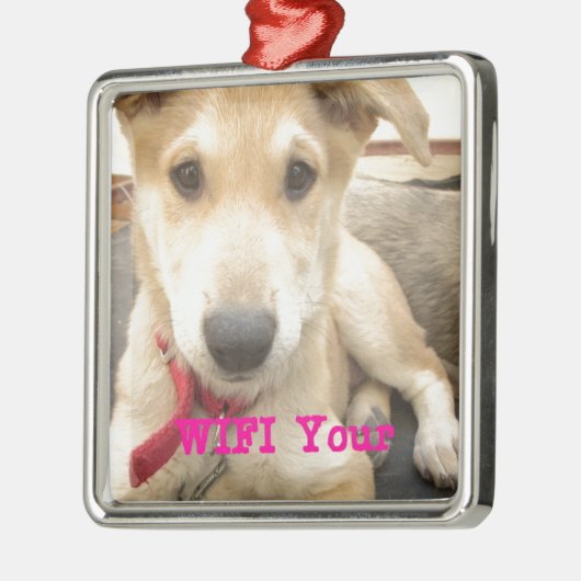 愛を日々伝えたい メタルオーナメント (左)