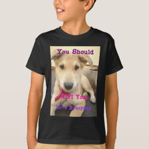 愛を日々伝えたい Tシャツ