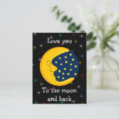 愛を月と星の向こうまで ポストカード (スタンド正面)