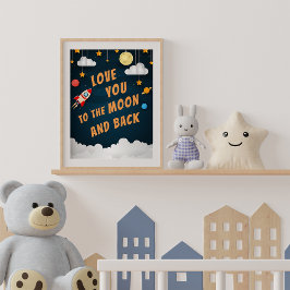 愛を月までとその向こうまで ポスター