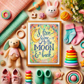 愛を月までバレンタインキッズ インスピリビティ カード