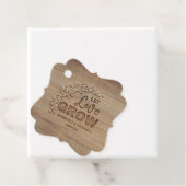 愛を木素朴に結婚育て フェイバータグ (インサイチュ)