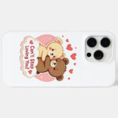 愛を止められない かわいいバレンタイン スマホケース Case-Mate iPhoneケース (裏面 (横))