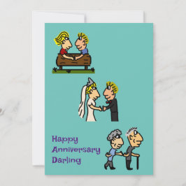 愛を永遠に続けるアニバーサリー 招待状