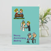 愛を永遠に続けるアニバーサリー 招待状 (スタンド正面)