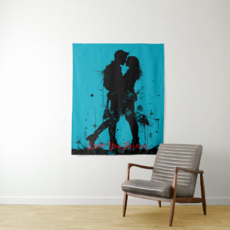 愛を永遠に ミディアム (50" x 60") タペストリー