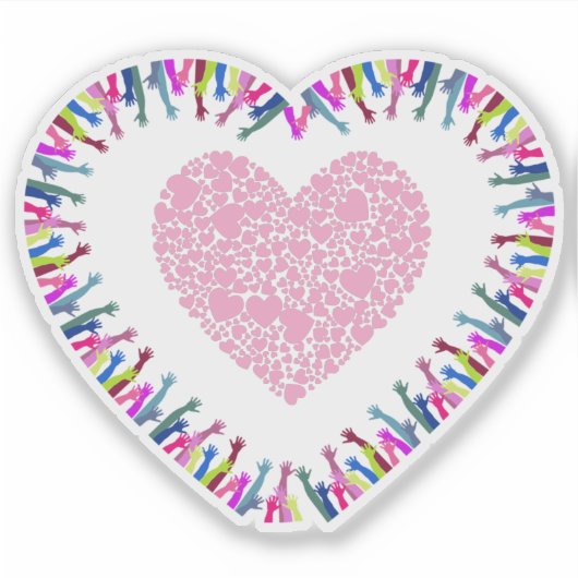 愛を求める気持ち シール (正面)