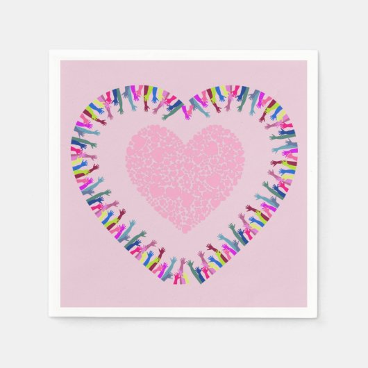 愛を求める気持ち スタンダードカクテルナプキン (正面)