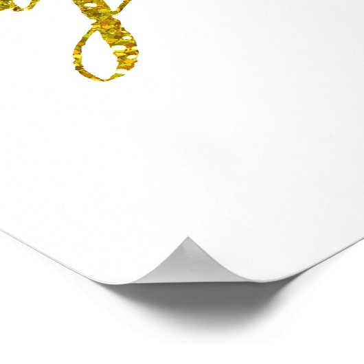 愛を注ぐ所で、人生を投資する ポスター (角)