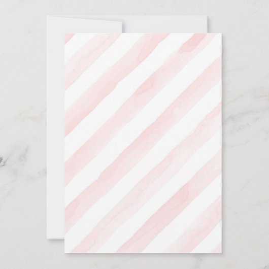 愛を添えたドーナツの散らかり招待状 招待状 (裏面)