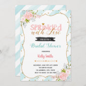 愛を添えてパーティー招待状 招待状 (正面/裏面)