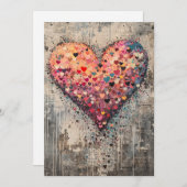 愛を添えて 招待状 | 明るい喜び (正面/裏面)