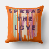 愛を溶かした色の引用文を広前向きめる クッション (正面)