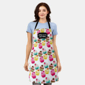 愛を焼く戦争ではなく、愛で焼く エプロン (着用した状態)