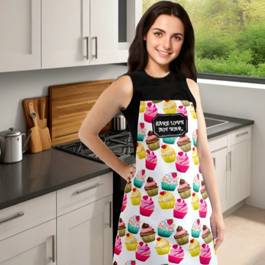 愛を焼く戦争ではなく、愛で焼く エプロン