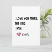 愛を独り占め！最後に勝つのは私 - 面白いパパ カード (スタンド正面)