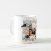 愛を生きる コーヒーマグカップ (正面左)