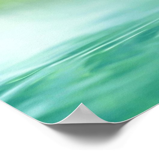 愛を癒すことで、すべての人生の奇跡を水に流す ポスター (角)