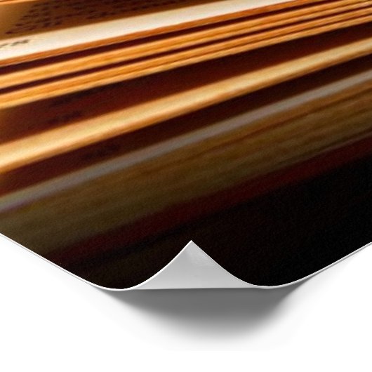 愛を癒すことによる本読や本の魔法 ポスター (角)