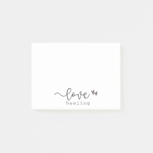 愛を癒す医療職 ポストイット (正面)