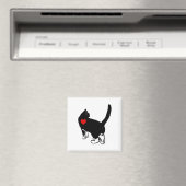 愛を示す猫 マグネット (インサイチュ (食洗機))