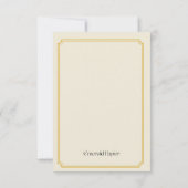 愛を祝うエンゲージメントパーティー - 返信カード (裏面)