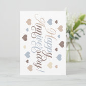 愛を祝う：おめでとうございます  招待状 (スタンド正面)