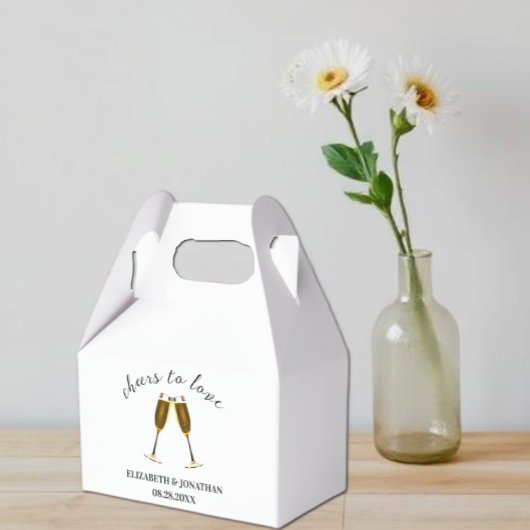 愛を祝って ラブ チャンピエングラス フェイバーボックス