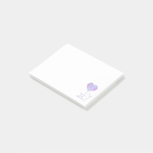 愛を縫い込む ポストイット (アングル)