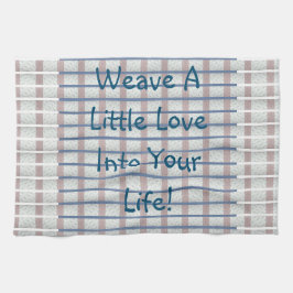 愛を織る   キッチンタオル